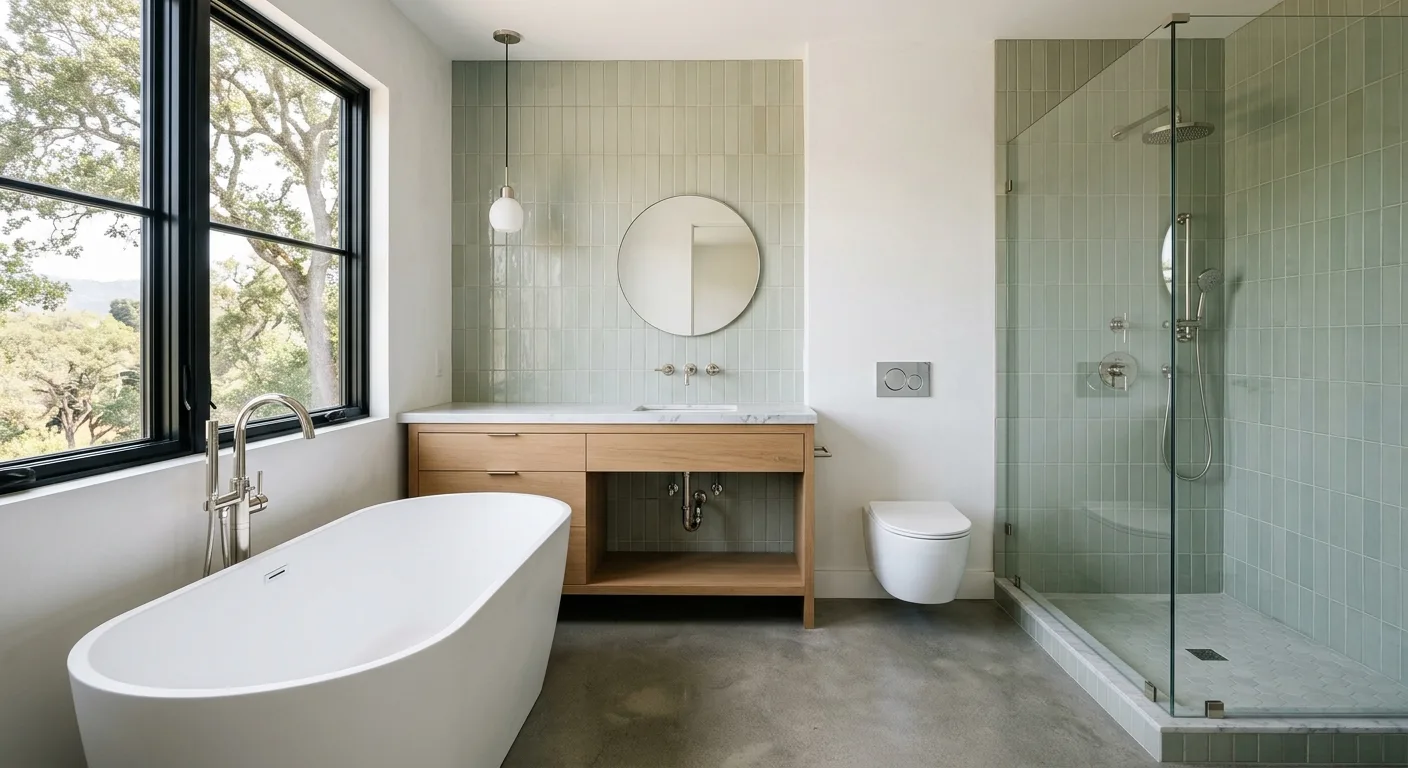 Plumbing work — project example in CA