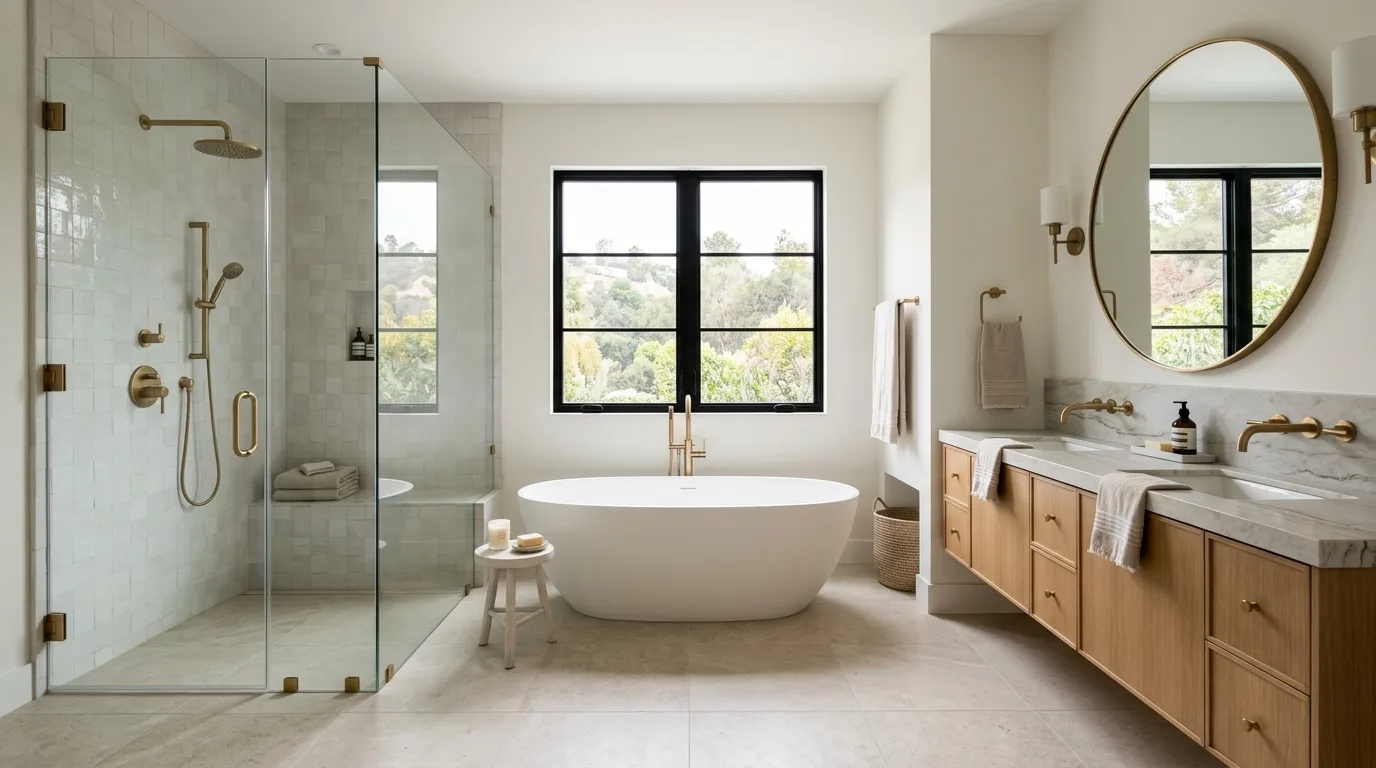 Plumbing work — project example in CA