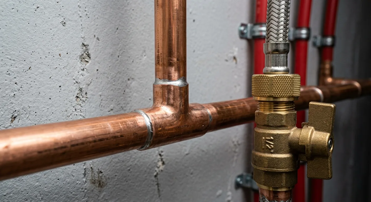 Plumbing work — project example in CA