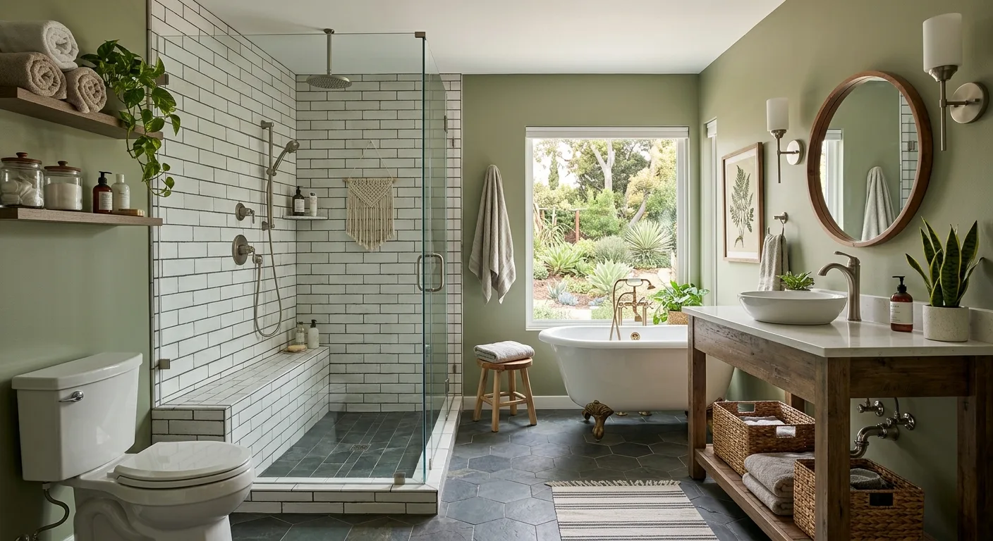 Plumbing work — project example in CA