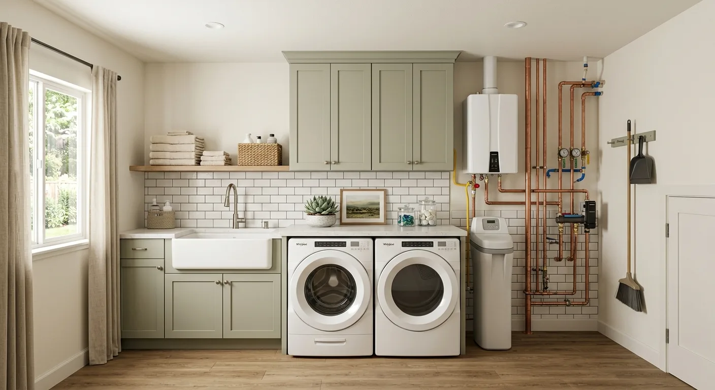 Plumbing work — project example in CA