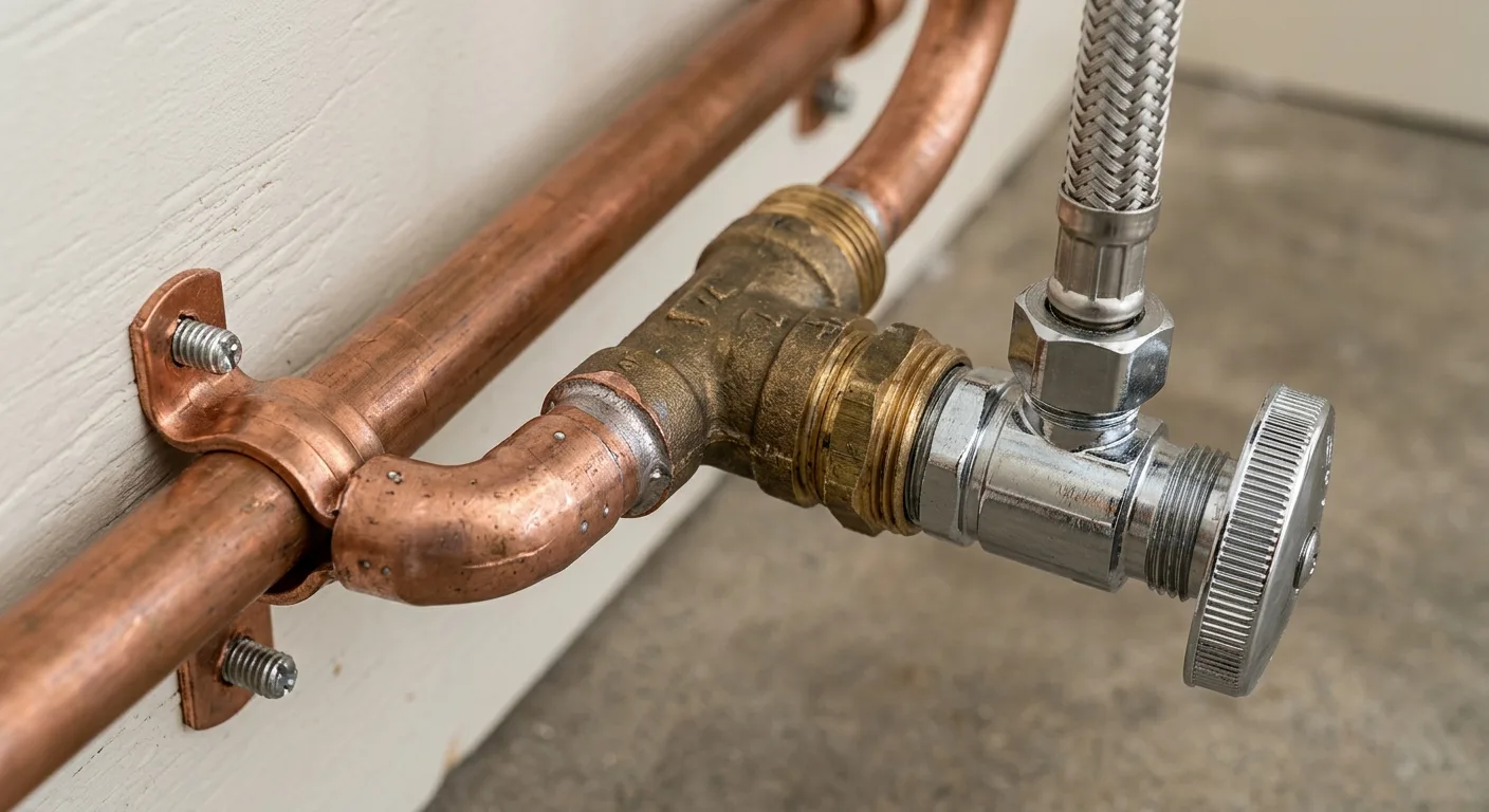 Plumbing work — project example in CA