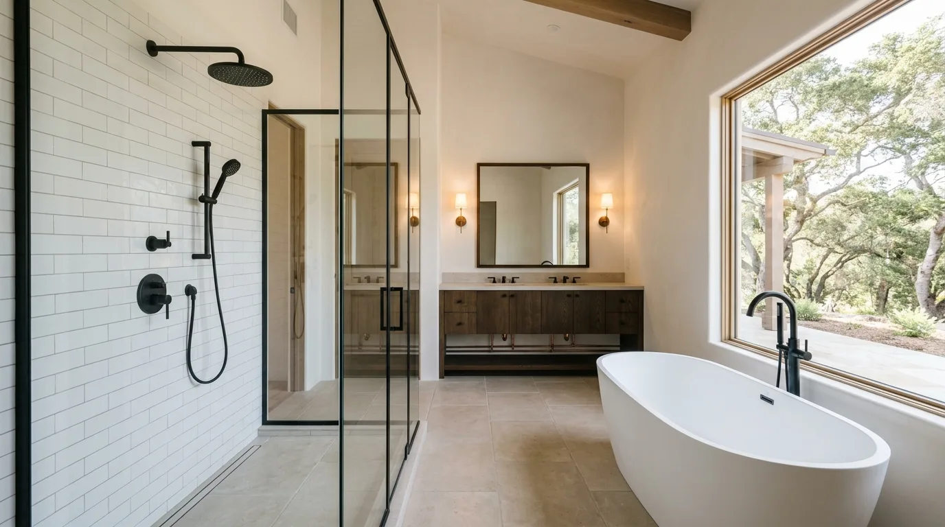 Plumbing work — project example in CA