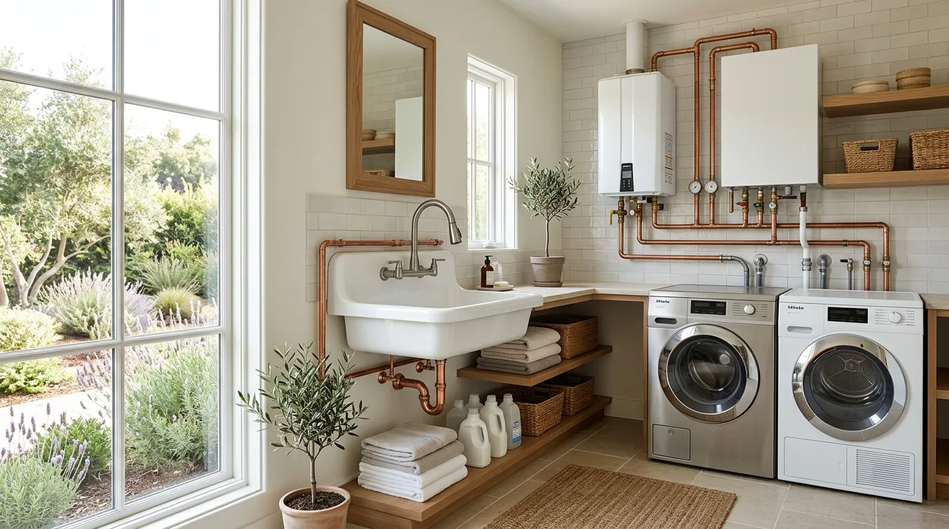 Plumbing work — project example in CA