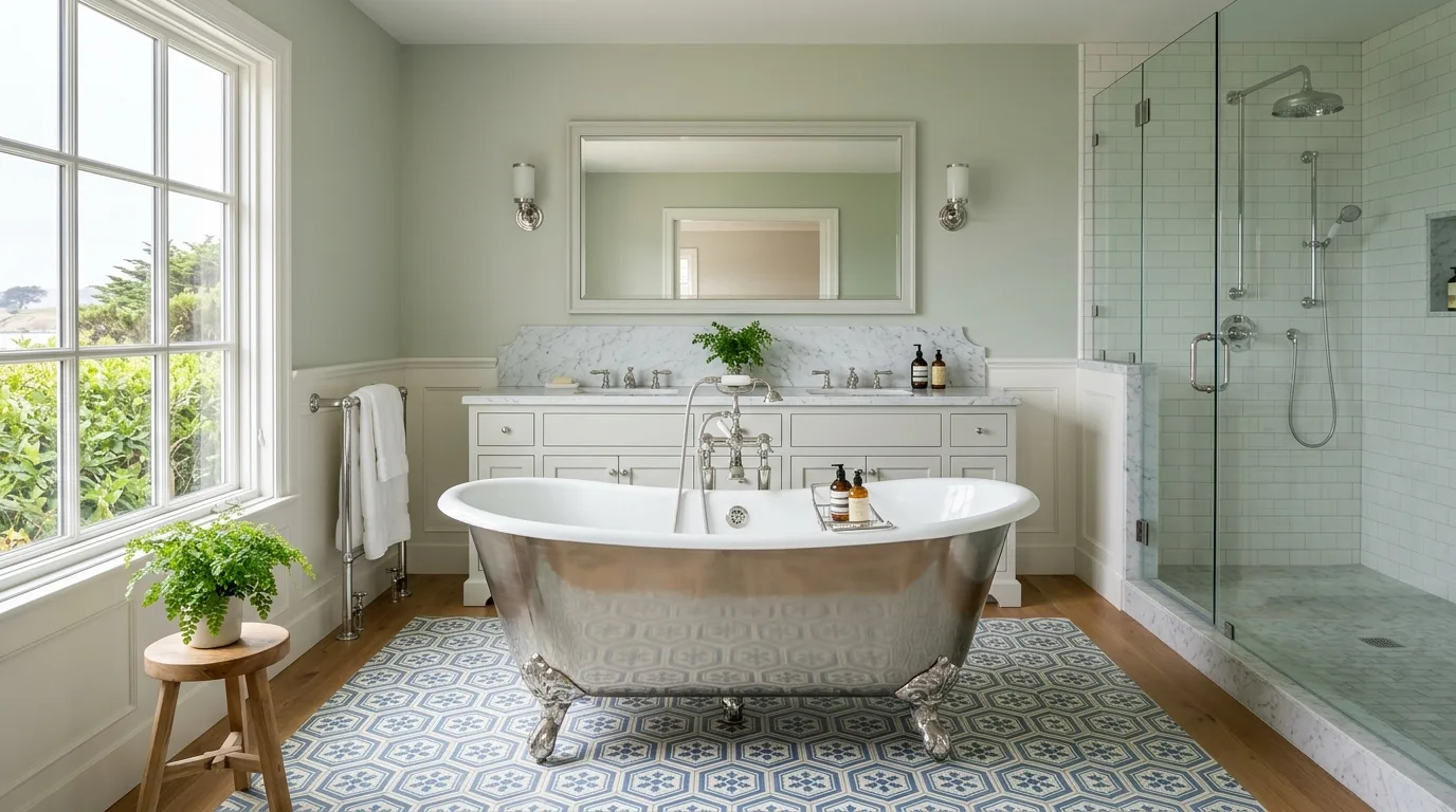 Plumbing work — project example in CA
