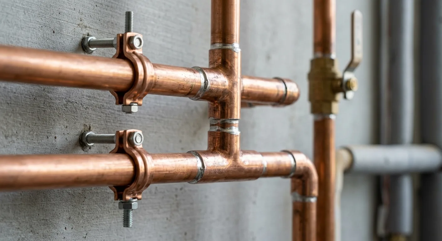 Plumbing work — project example in CA