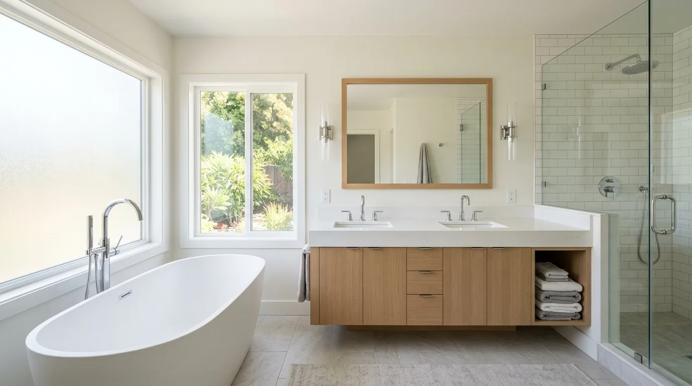 Plumbing work — project example in CA