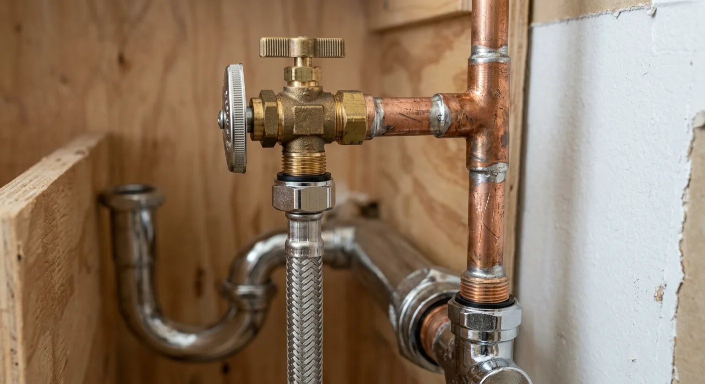 Plumbing work — project example in CA