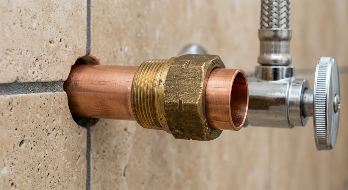 Plumbing work — project example in CA