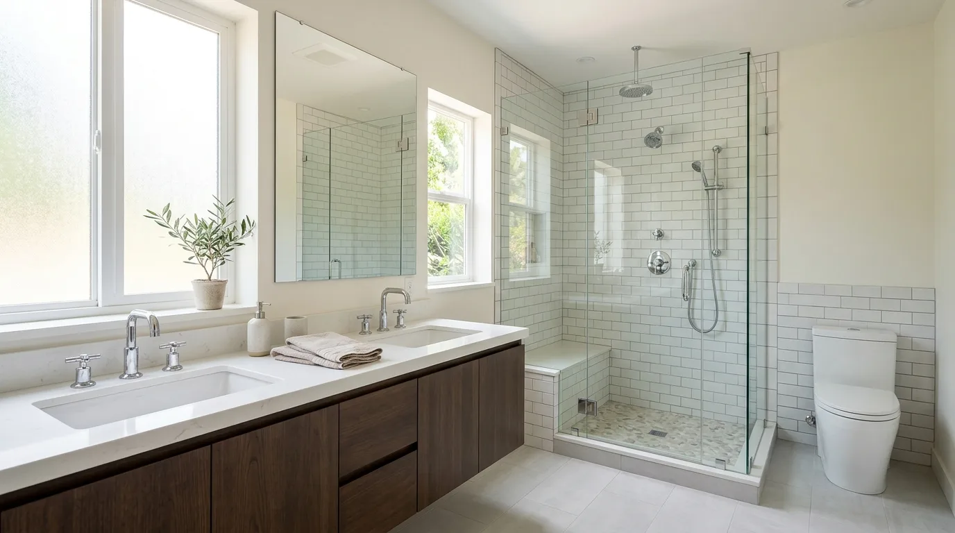 Plumbing work — project example in CA