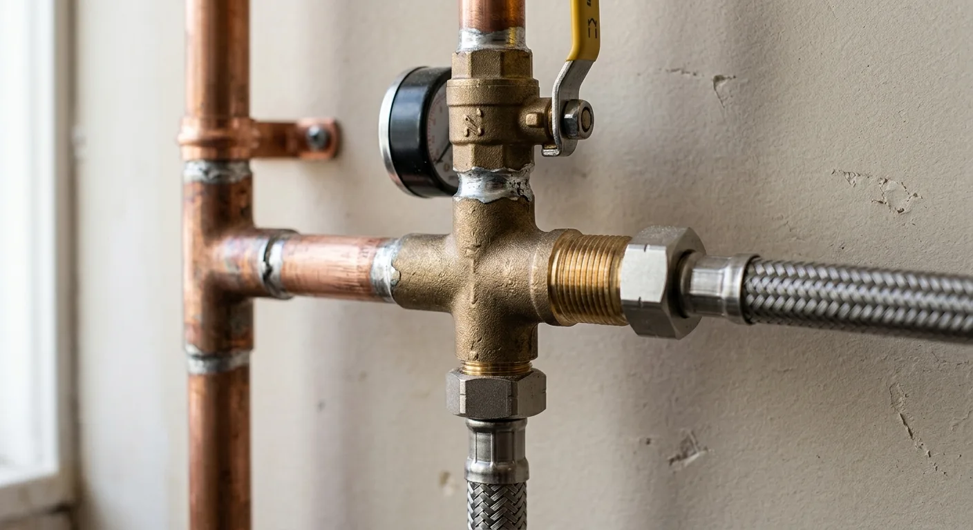 Plumbing work — project example in CA