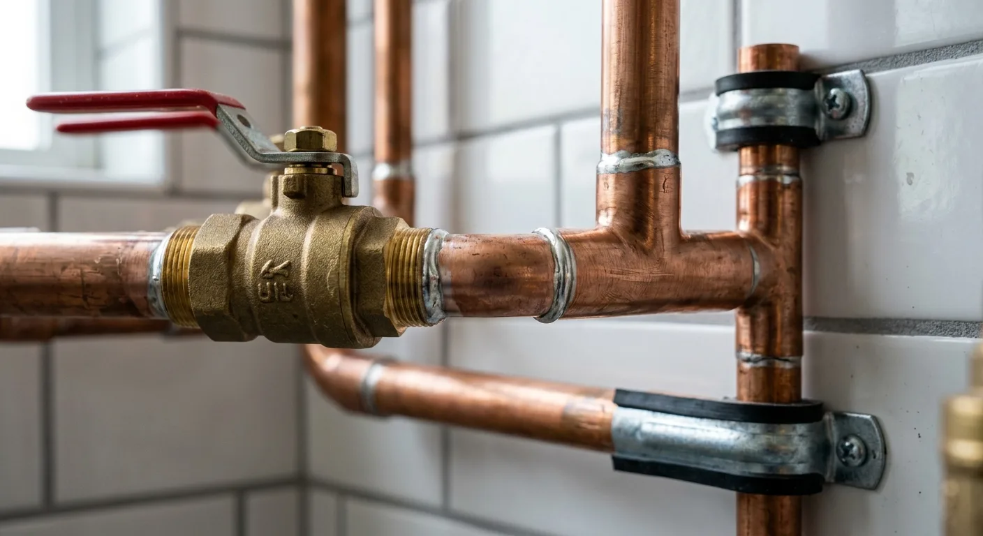Plumbing work — project example in CA
