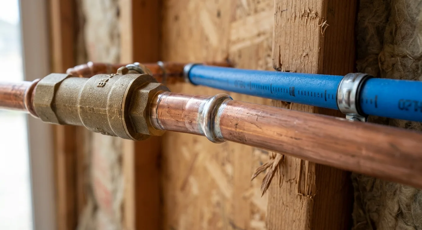 Plumbing work — project example in CA