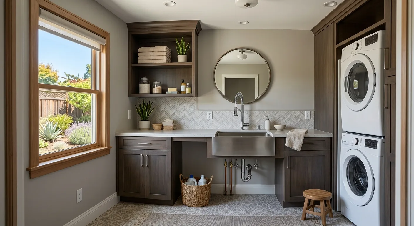 Plumbing work — project example in CA