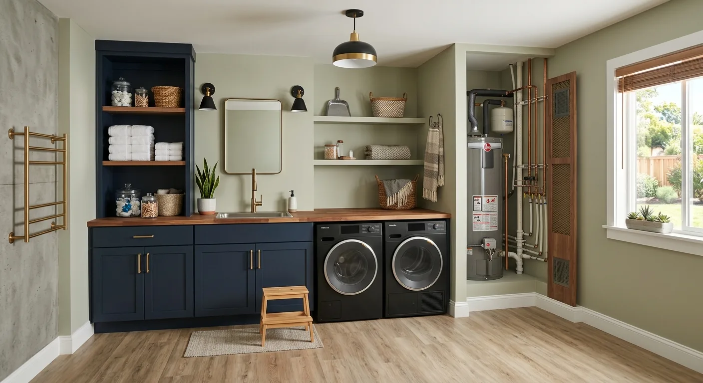 Plumbing work — project example in CA