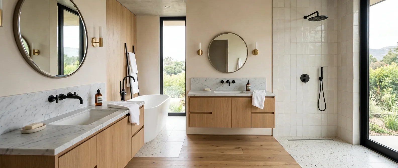 Plumbing work — project example in CA