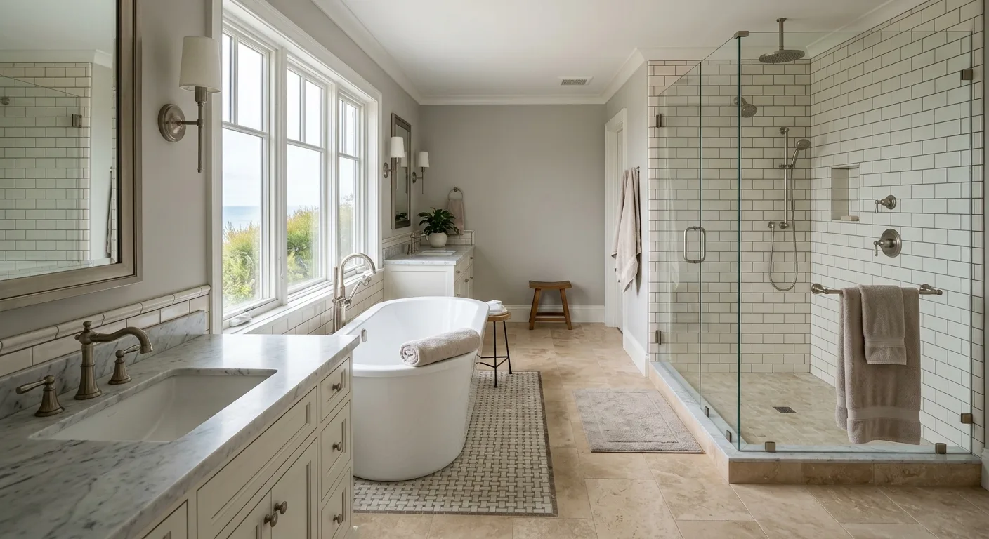 Plumbing work — project example in CA