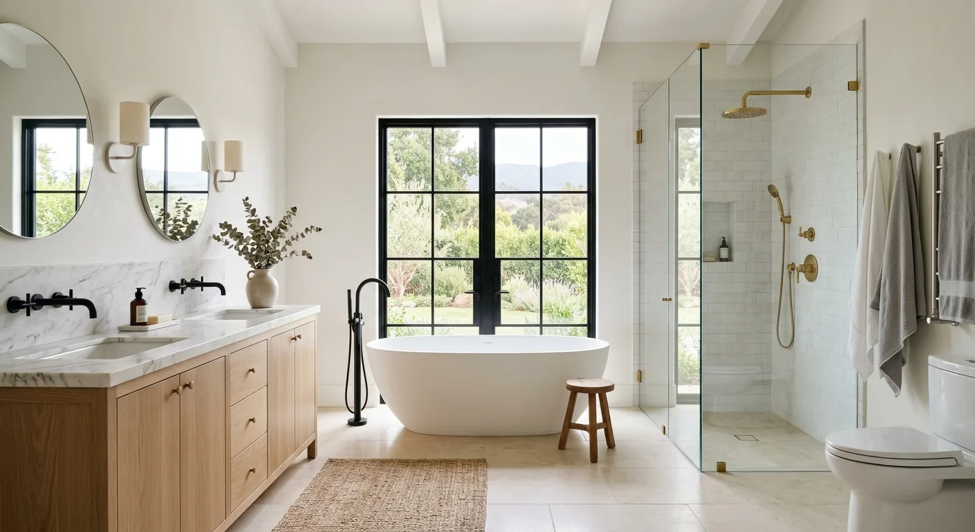 Plumbing work — project example in CA