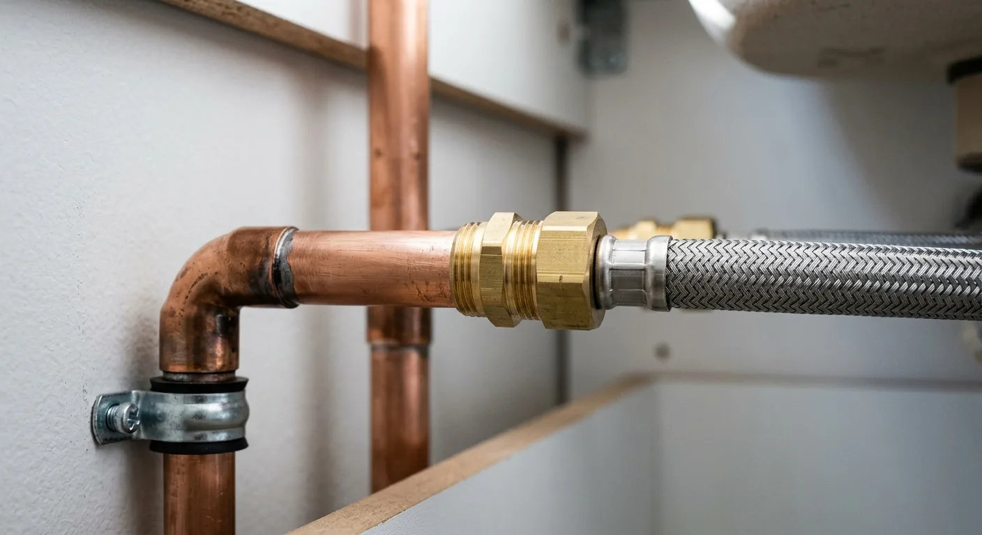 Plumbing work — project example in CA