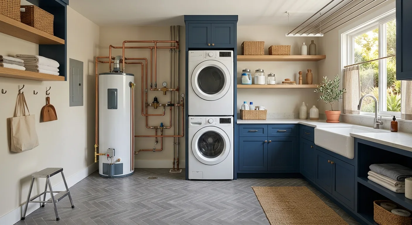 Plumbing work — project example in CA