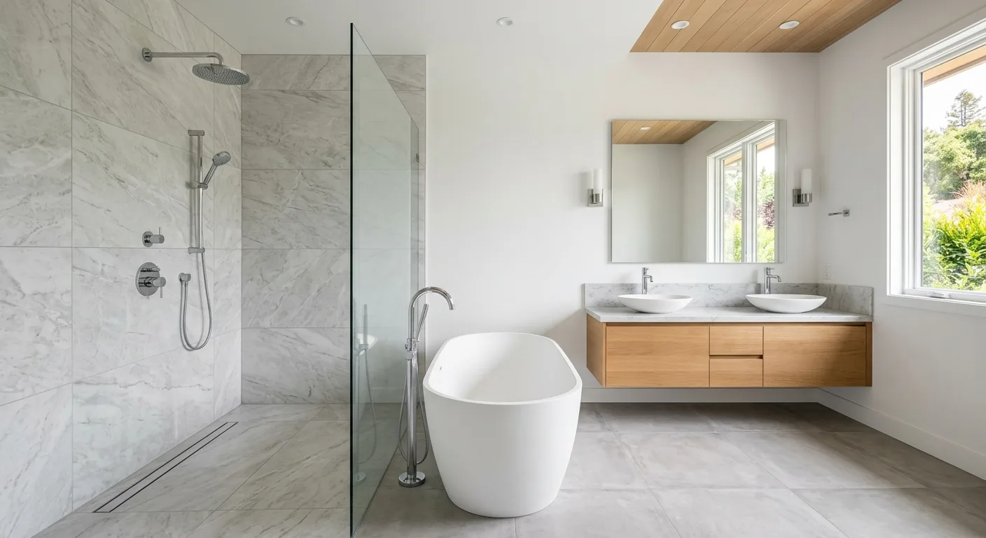 Plumbing work — project example in CA