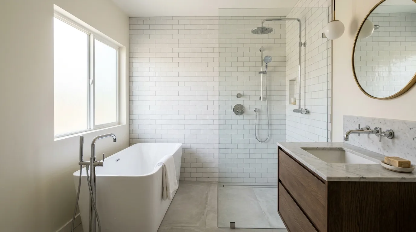 Plumbing work — project example in CA