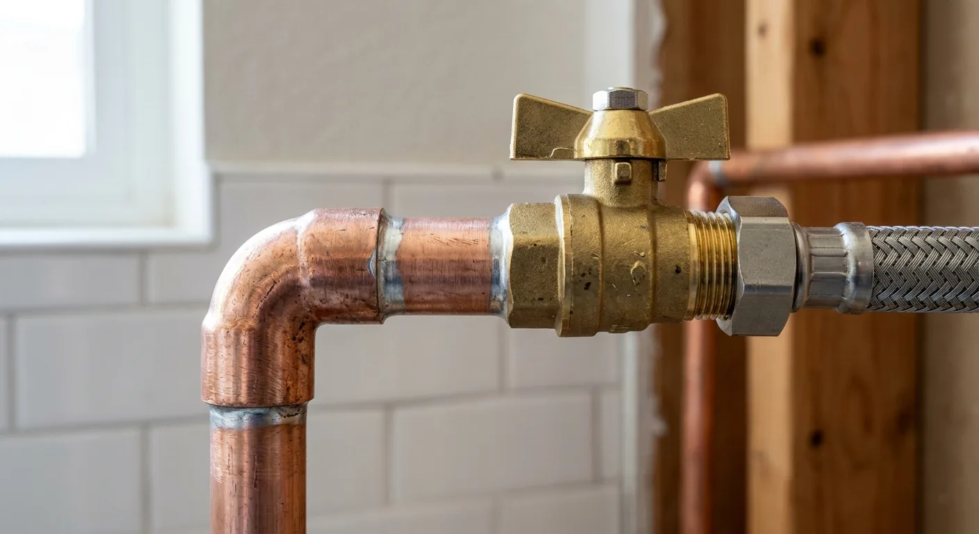 Plumbing work — project example in CA