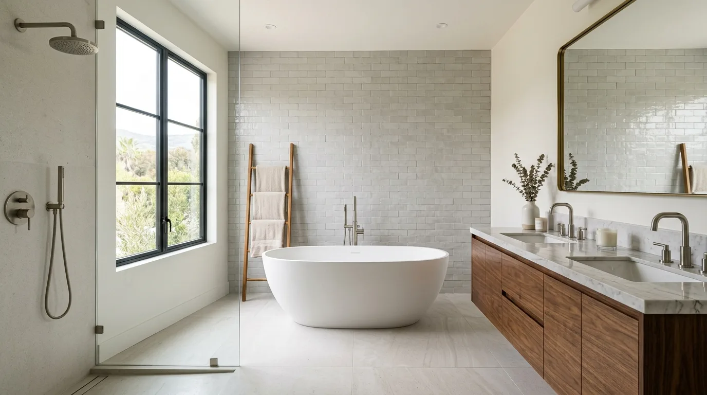 Plumbing work — project example in CA