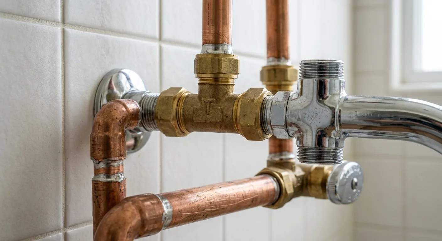 Plumbing work — project example in CA