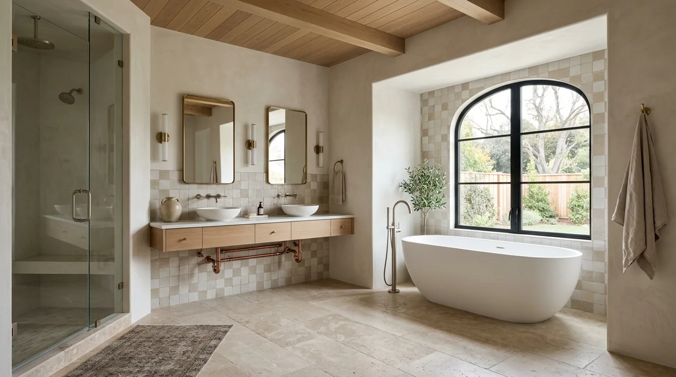 Plumbing work — project example in CA