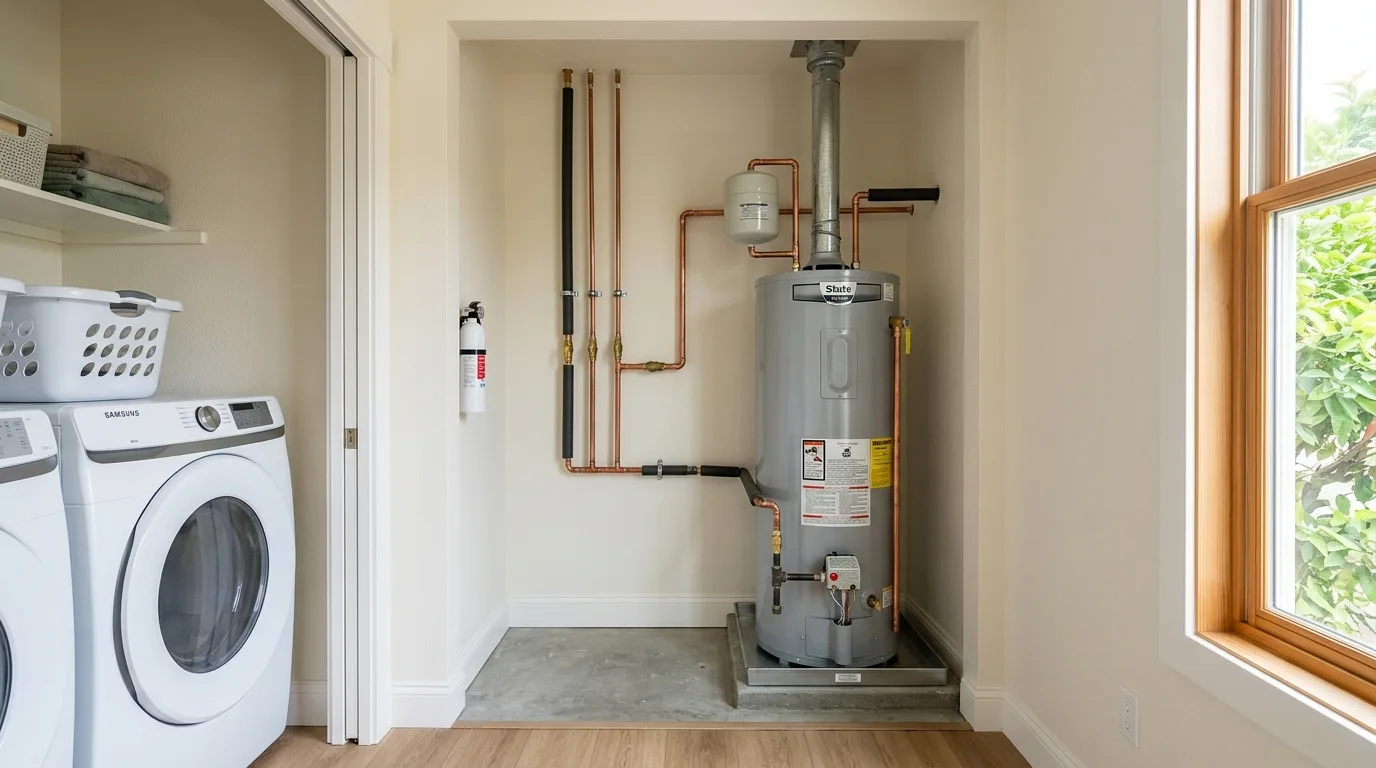 water heater repair work — professional service in CA