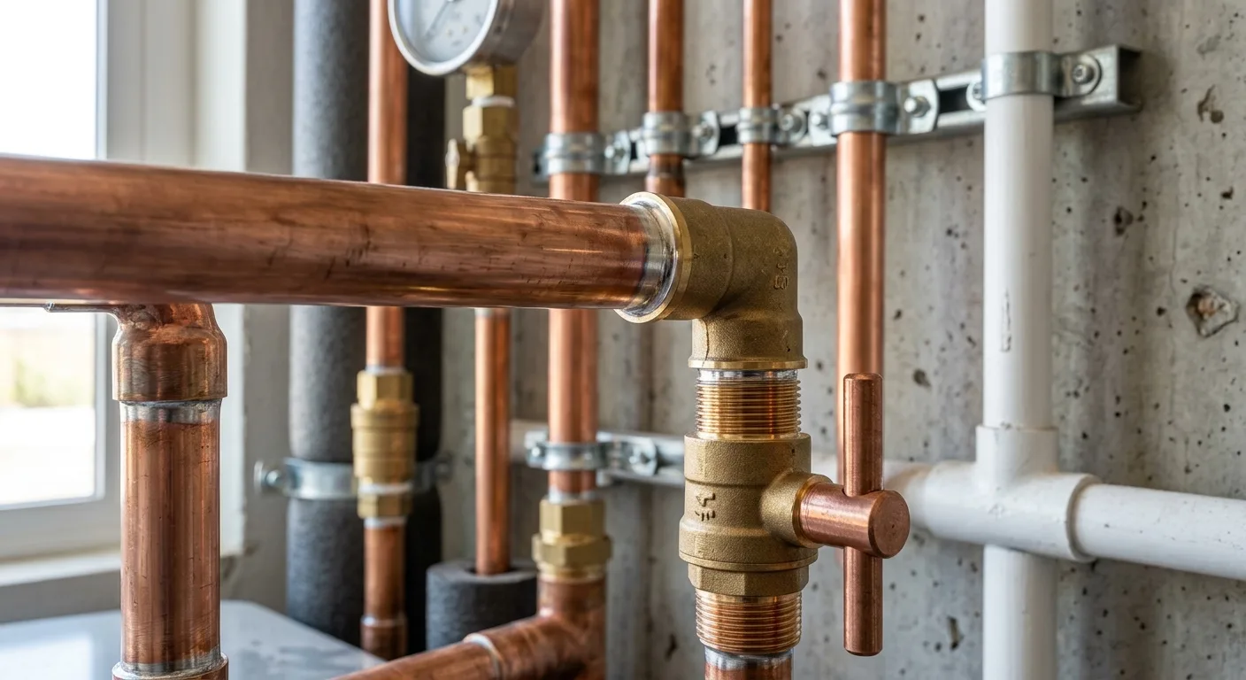 Plumbing work — project example in CA