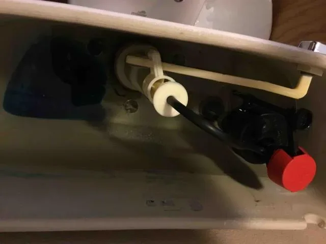 Toilet tank fill valve repair by Graham Plumbing