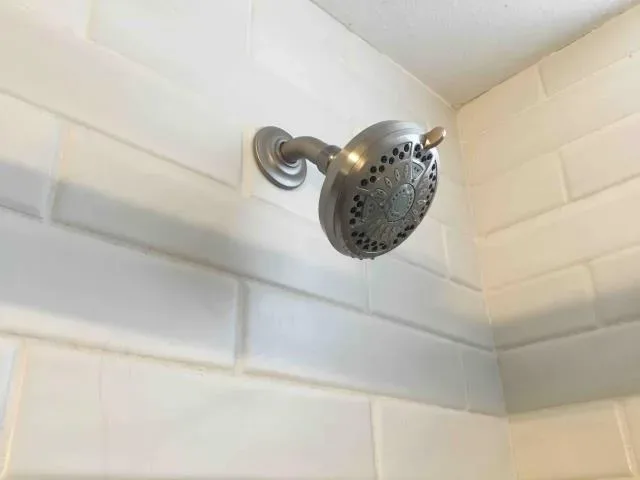 New shower head by Graham Plumbing