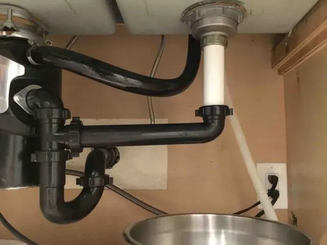 Kitchen sink drain repair by Graham Plumbing