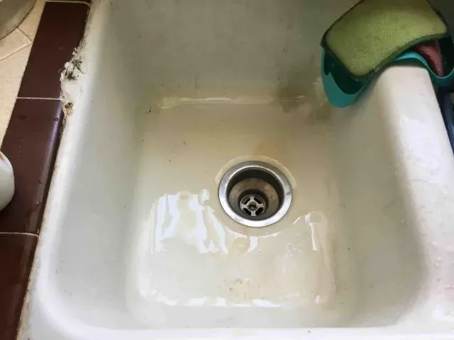 Utility sink drain by Graham Plumbing