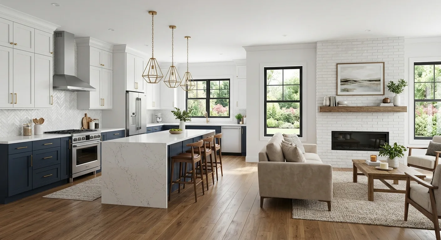 home renovations work — project example in CLINTON, WI