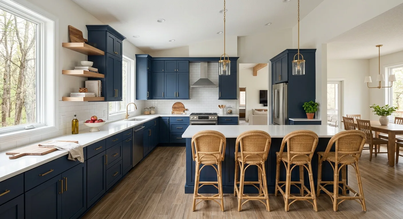 cabinet painting work — professional service in Victoria, MN