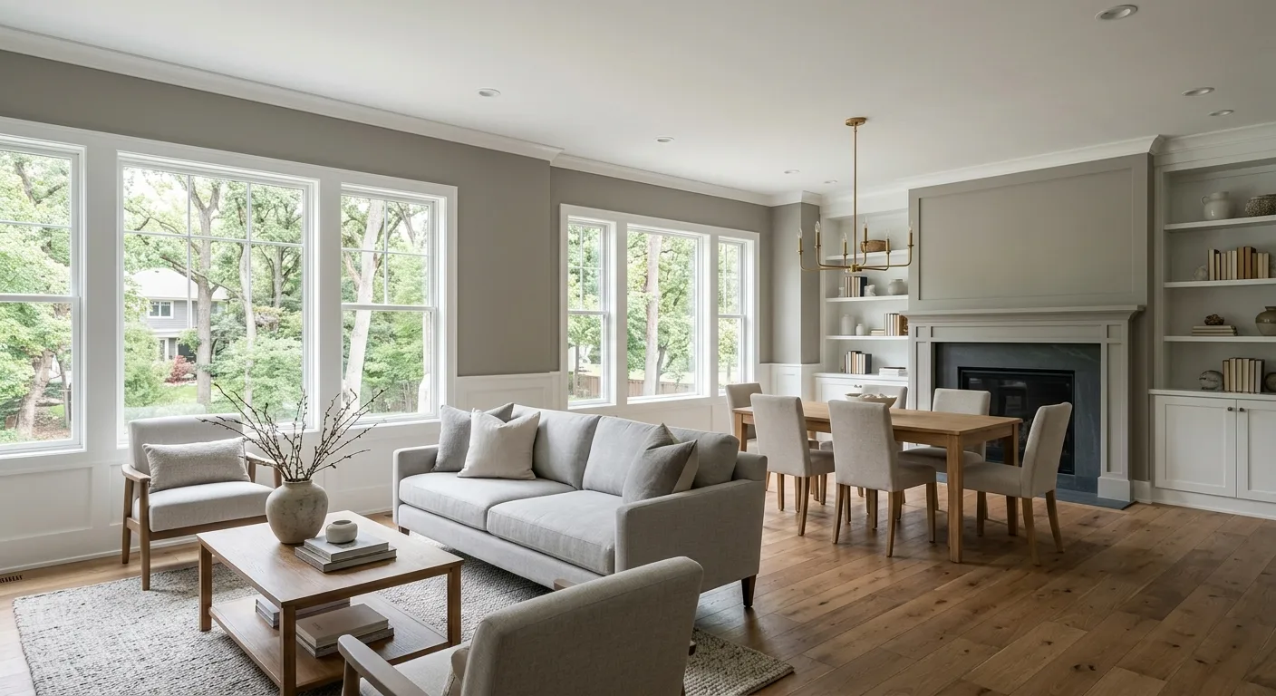painter work — project example in Victoria, MN