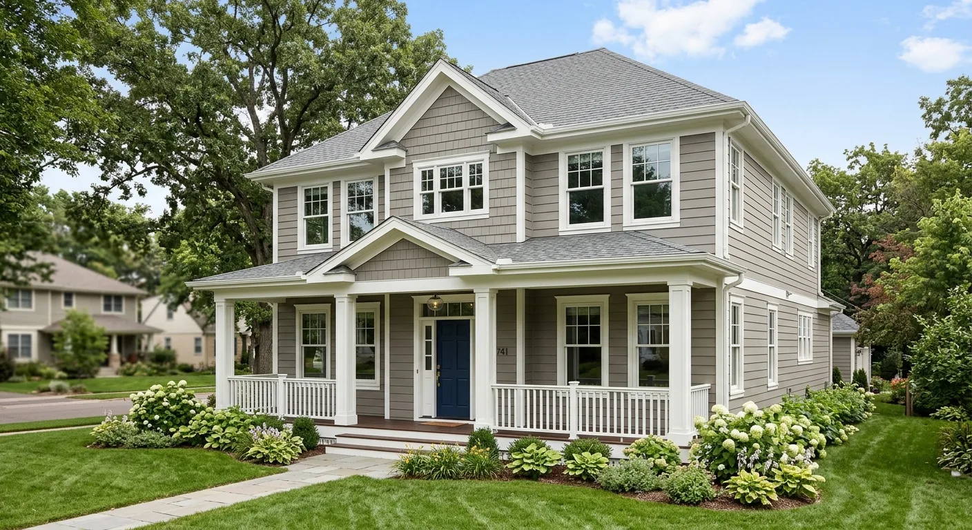 painter work — project example in Victoria, MN