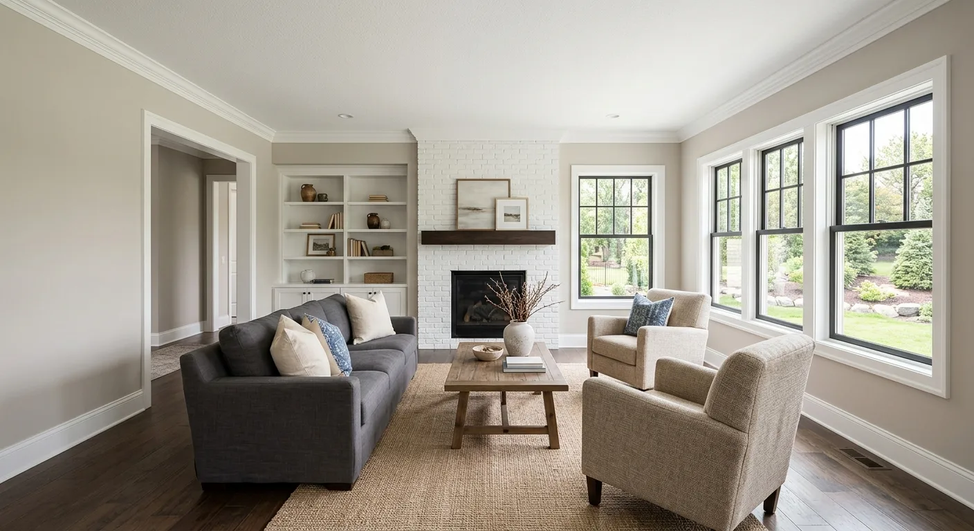 painter work — project example in Victoria, MN