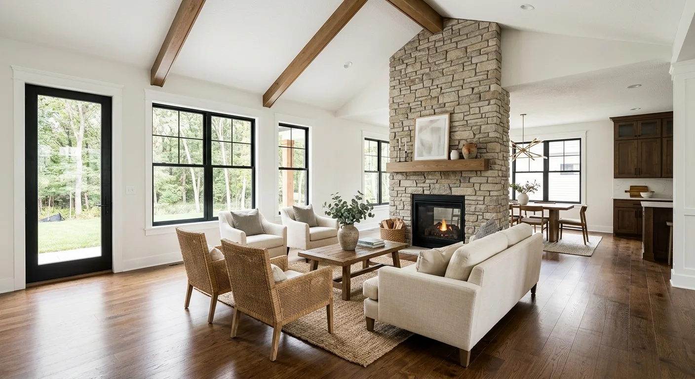 painter work — project example in Victoria, MN