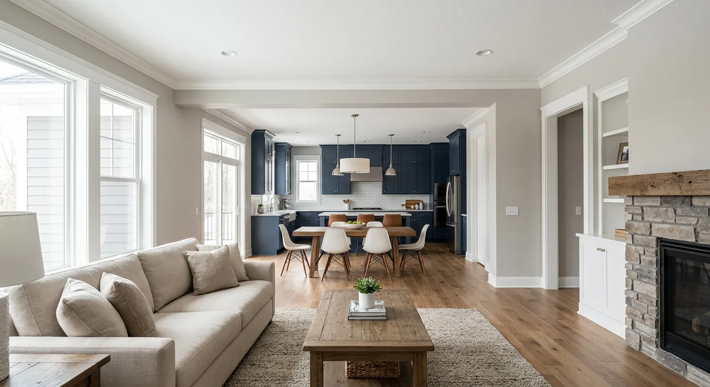 painter work — project example in Victoria, MN