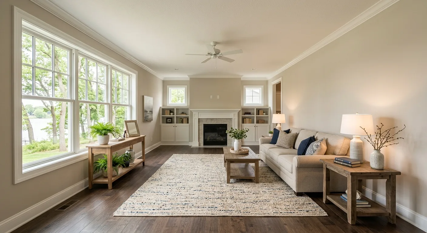 painter work — project example in Victoria, MN
