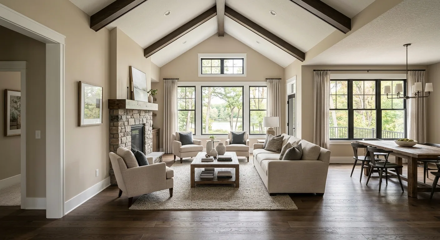painter work — project example in Victoria, MN