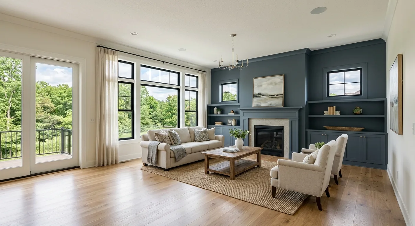 painter work — project example in Victoria, MN