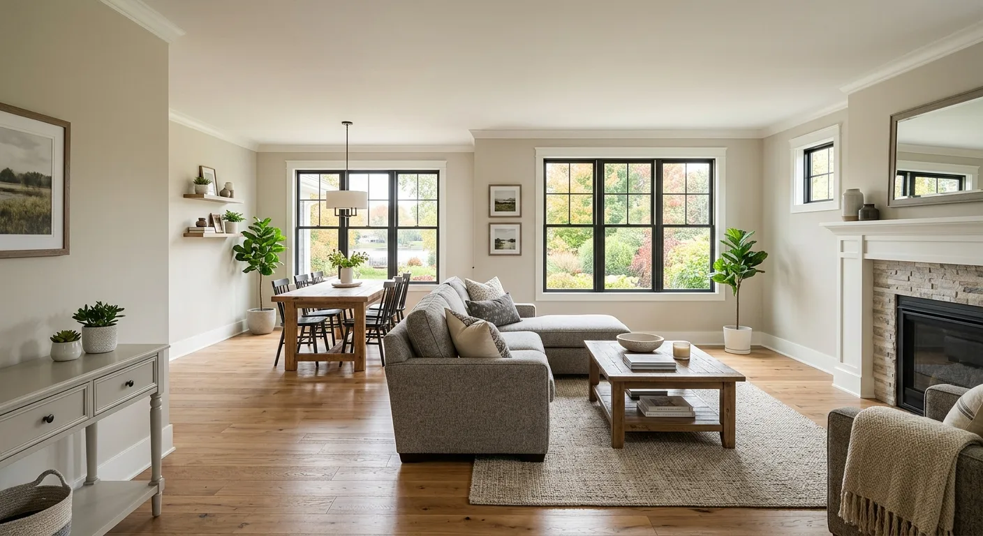 painter work — project example in Victoria, MN