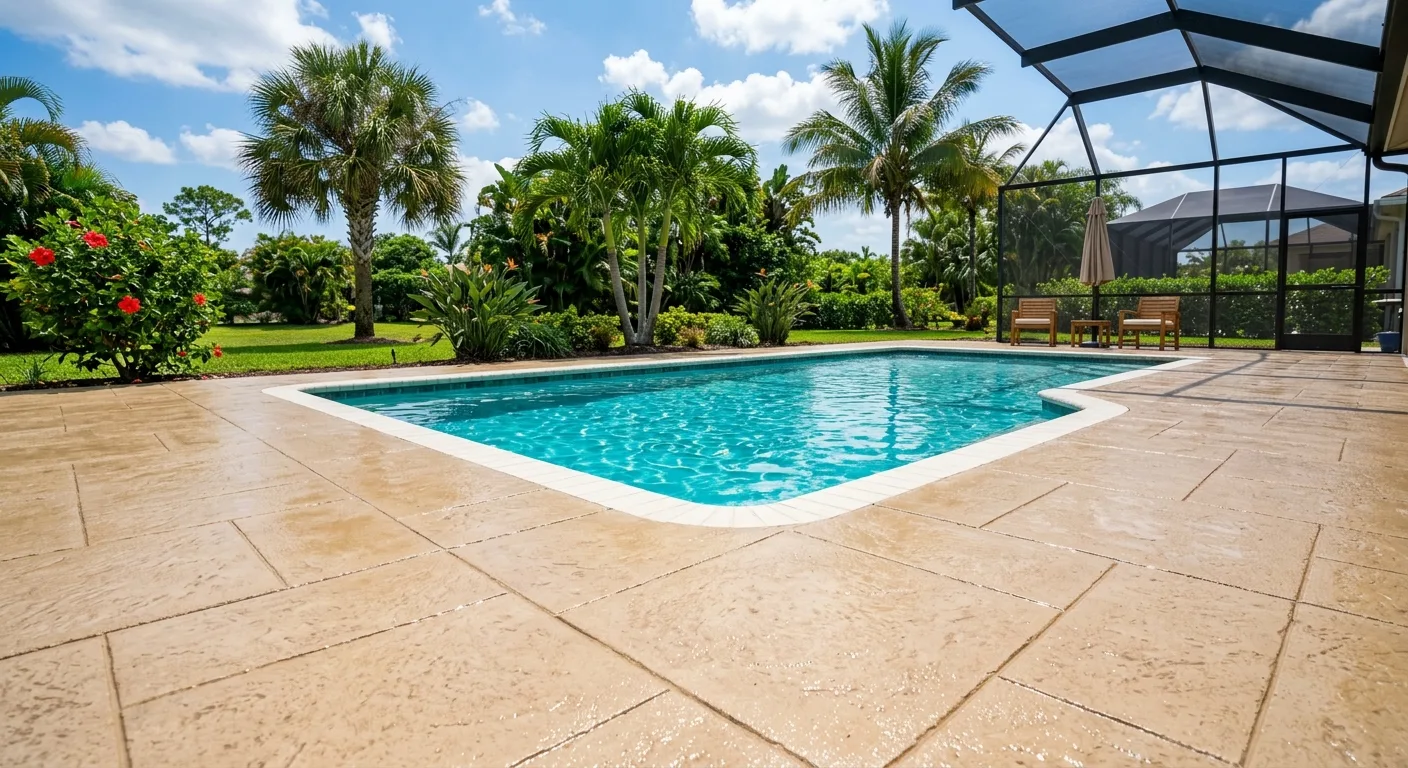 Pool Deck Sealing