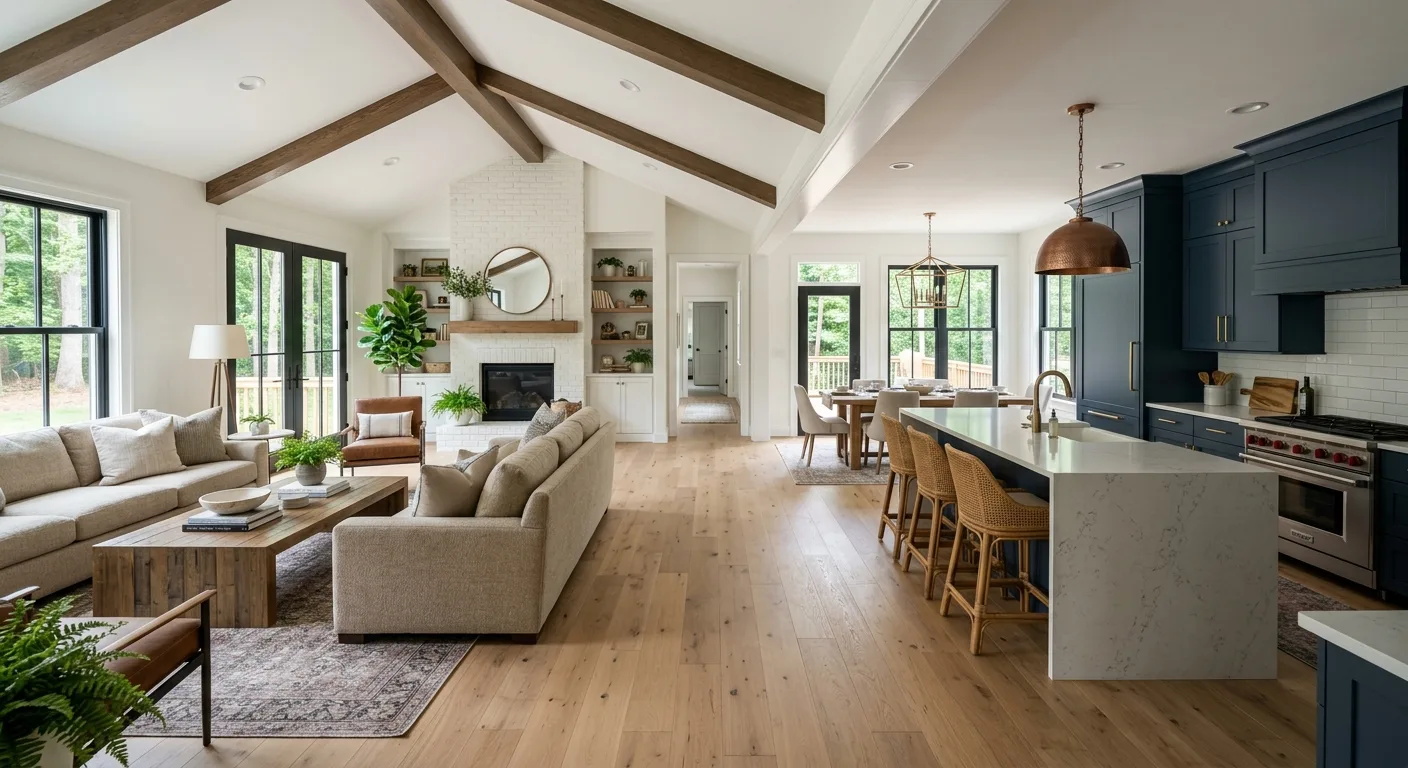 home renovations work — project example in Chesterfield, VA