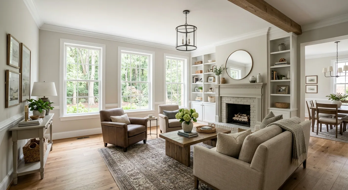 home renovations work — project example in Chesterfield, VA